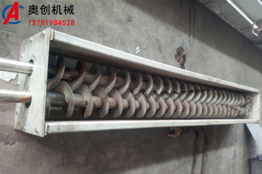 螺旋輸送機的歷史 螺旋輸送機的歷史